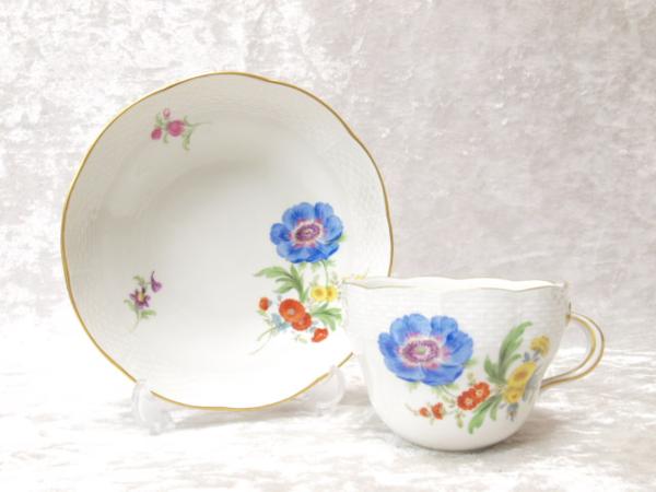 MEISSEN マイセン ベーシックフラワー カップ&ソーサー MEISSEN マイセン ベーシックフラワー カップ&ソーサー