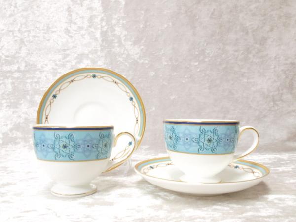 Wedgwood ウェッジウッド ターコイズジュエル カップ&ソーサー Wedgwood ウェッジウッド ターコイズジュエル カップ&ソーサー