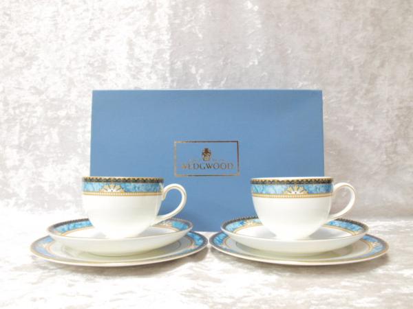 Wedgwood ウェッジウッド カーゾン トリオ カップ&ソーサー Wedgwood ウェッジウッド カーゾン トリオ カップ&ソーサー