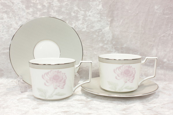 Wedgwood ウェッジウッド パティナプラチナ カップ&ソーサー Wedgwood ウェッジウッド パティナプラチナ カップ&ソーサー