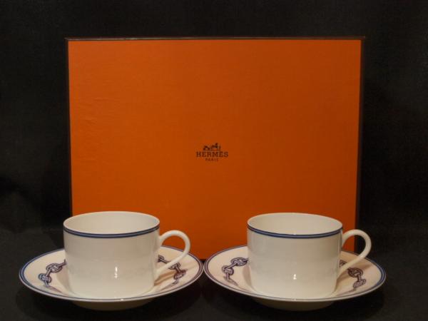 HERMES エルメス シェーヌダンクル カップ ペア HERMES エルメス シェーヌダンクル カップ ペア