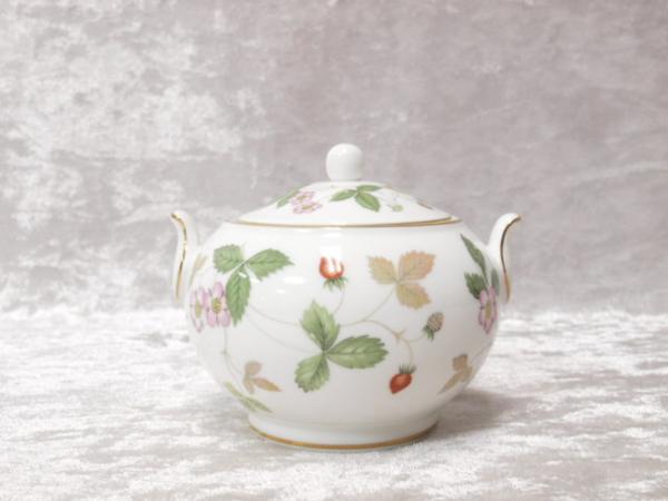WEDGWOOD ウェッジウッド ワイルドストロベリー シュガーポット WEDGWOOD ウェッジウッド ワイルドストロベリー シュガーポット