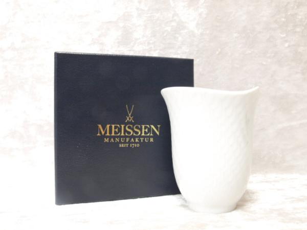 Meissen マイセン 波の戯れホワイト タンブラー Meissen マイセン 波の戯れホワイト タンブラー