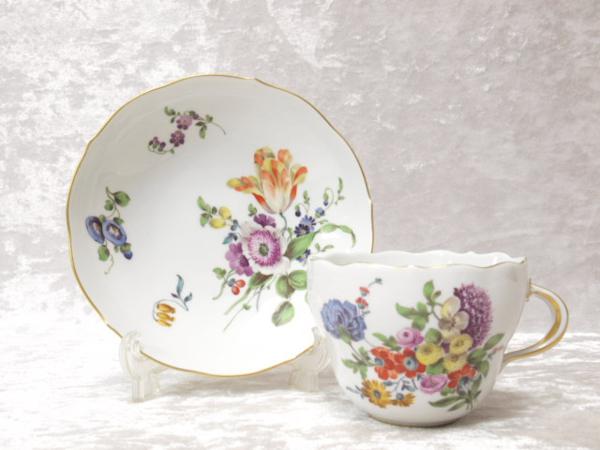 MEISSEN マイセン ベーシックフラワー カップ&ソーサー MEISSEN マイセン ベーシックフラワー カップ&ソーサー