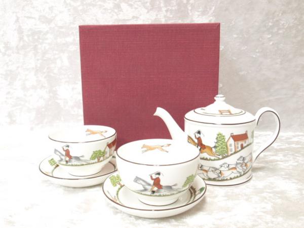 Wedgwood ウェッジウッド ハンティングシーン ティーセット Wedgwood ウェッジウッド ハンティングシーン ティーセット