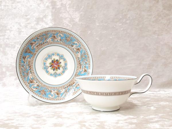 Wedgwood ウェッジウッド ターコイズ ティーカップ&ソーサー Wedgwood ウェッジウッド ターコイズ ティーカップ&ソーサー