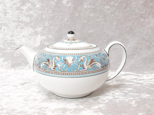 Wedgwood ウェッジウッド ターコイズ ティーポット Wedgwood ウェッジウッド ターコイズ ティーポット