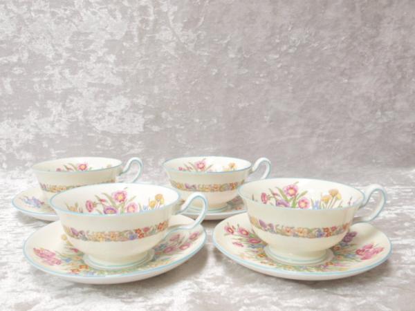 WEDGWOOD ウェッジウッド プレーリーフラワーズ カップ&ソーサー WEDGWOOD ウェッジウッド プレーリーフラワーズ カップ&ソーサー