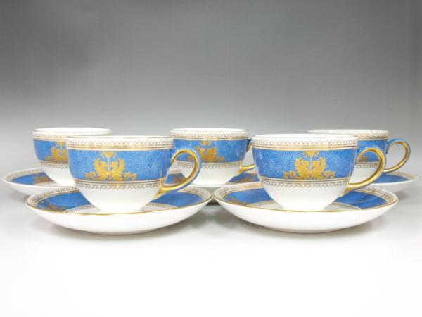 WEDGWOOD ウェッジウッド パウダーブルー コーヒーカップ&ソーサー WEDGWOOD ウェッジウッド パウダーブルー コーヒーカップ&ソーサー