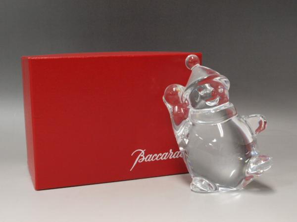 バカラ Baccarat スノーマン 置物 バカラ Baccarat スノーマン 置物