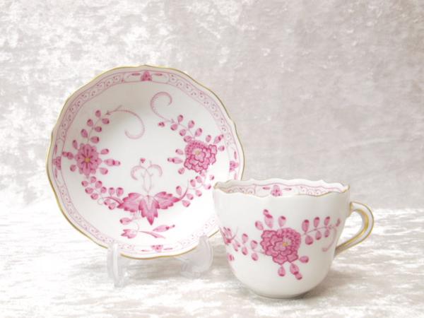 Meissen マイセン インドの華 デミタスカップ&ソーサー Meissen マイセン インドの華 デミタスカップ&ソーサー
