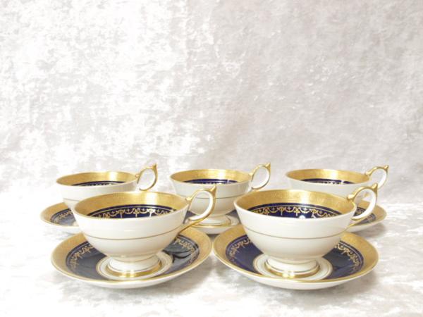 Aynsley エインズレイ ジョージアンコバルト カップ&ソーサー Aynsley エインズレイ ジョージアンコバルト カップ&ソーサー
